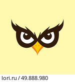 spooky owl illustration theme. cool spooky owl theme vector graphic illustration. Стоковая иллюстрация, агентство Ingram Publishing / Фотобанк Лори