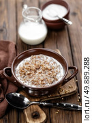 buckwheat porridge. Стоковое фото, агентство Ingram Publishing / Фотобанк Лори
