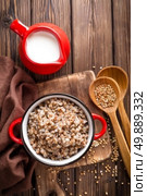 buckwheat porridge. Стоковое фото, агентство Ingram Publishing / Фотобанк Лори