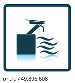 Diving stand icon. Shadow reflection design. Vector illustration. Стоковая иллюстрация, агентство Ingram Publishing / Фотобанк Лори