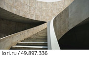 AI Generative Retrofuturism interior of the building, free space bright spacious corridor. Стоковое AI-видео, аниматор Spirit River / Фотобанк Лори