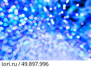abstract blur background: defocus of bkue marquee light . Стоковое фото, агентство Ingram Publishing / Фотобанк Лори