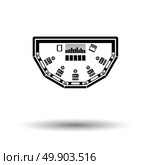 CD-ROM icon. White background with shadow design. Vector illustration. Стоковая иллюстрация, агентство Ingram Publishing / Фотобанк Лори