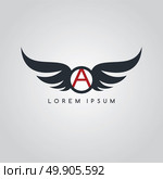 aviator symbol logo logotype theme. aviator symbol logo logotype theme vector illustration. Стоковая иллюстрация, агентство Ingram Publishing / Фотобанк Лори