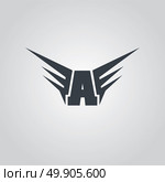 aviator symbol logo logotype theme. aviator symbol logo logotype theme vector illustration. Стоковая иллюстрация, агентство Ingram Publishing / Фотобанк Лори
