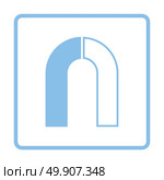 Magnet icon. Blue frame design. Vector illustration. Стоковая иллюстрация, агентство Ingram Publishing / Фотобанк Лори