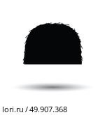 Hay stack icon. White background with shadow design. Vector illustration. Стоковая иллюстрация, агентство Ingram Publishing / Фотобанк Лори