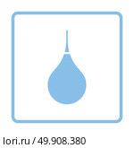 Enema icon. Blue frame design. Vector illustration. Стоковая иллюстрация, агентство Ingram Publishing / Фотобанк Лори