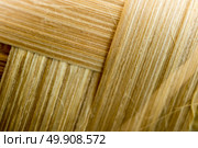 Old bamboo weave mat texture close up single focus. Old bamboo weave mat texture close up single focus photo. Стоковое фото, агентство Ingram Publishing / Фотобанк Лори