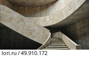 AI Generative Retrofuturism interior of the building, free space bright spacious corridor. Стоковое AI-видео, аниматор Spirit River / Фотобанк Лори