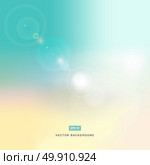 abstarct background or pastel sky and flare nature vector. Стоковая иллюстрация, агентство Ingram Publishing / Фотобанк Лори