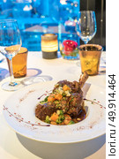 Slow cook lamb stew italian groumet cuisine. Стоковое фото, агентство Ingram Publishing / Фотобанк Лори