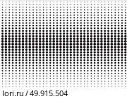 Abstract black and white halftone texture dots pattern. vector illustration. Стоковая иллюстрация, агентство Ingram Publishing / Фотобанк Лори