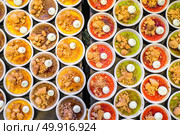 Assorted of variety of creme brulee. Стоковое фото, агентство Ingram Publishing / Фотобанк Лори