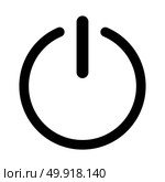 Symbol icon on or off icon. Стоковая иллюстрация, агентство Ingram Publishing / Фотобанк Лори