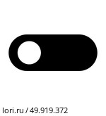 Toggle switch black icon . Стоковое фото, агентство Ingram Publishing / Фотобанк Лори