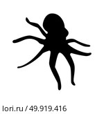 Devilfish black icon . Стоковая иллюстрация, агентство Ingram Publishing / Фотобанк Лори