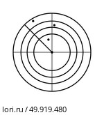 Radar icon . Стоковая иллюстрация, агентство Ingram Publishing / Фотобанк Лори