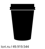 Paper coffee cup icon . Стоковая иллюстрация, агентство Ingram Publishing / Фотобанк Лори