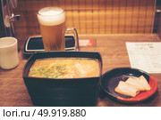 Ramen in Fukuoka, Japan. Стоковое фото, агентство Ingram Publishing / Фотобанк Лори