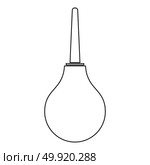 Enema black icon . Стоковая иллюстрация, агентство Ingram Publishing / Фотобанк Лори