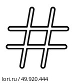 Hashtag icon . Стоковая иллюстрация, агентство Ingram Publishing / Фотобанк Лори