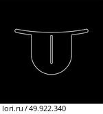 Stuck out tongue icon . Стоковая иллюстрация, агентство Ingram Publishing / Фотобанк Лори
