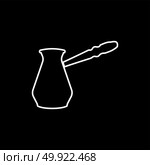 Coffee pot icon . Стоковая иллюстрация, агентство Ingram Publishing / Фотобанк Лори