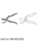 Secateur icon . Стоковая иллюстрация, агентство Ingram Publishing / Фотобанк Лори