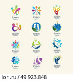 business company brand logo template. Стоковая иллюстрация, агентство Ingram Publishing / Фотобанк Лори
