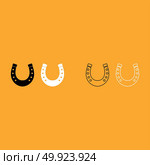 Horseshoe icon . Стоковая иллюстрация, агентство Ingram Publishing / Фотобанк Лори