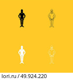 Armour black and white set icon .. Armour black and white set icon . Flat style . Стоковая иллюстрация, агентство Ingram Publishing / Фотобанк Лори