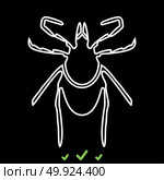 Tick it is white icon .. Tick it is white icon . Flat style. Стоковая иллюстрация, агентство Ingram Publishing / Фотобанк Лори