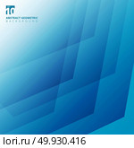Abstract geometric pattern overlay white and blue color background. Vector illustration. Стоковая иллюстрация, агентство Ingram Publishing / Фотобанк Лори