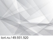 Abstract gray and white Lowpoly vector background. Template for style design. Vector illustration. Used transparency layers of background. Стоковая иллюстрация, агентство Ingram Publishing / Фотобанк Лори