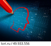 Phishing and private data hack and stealing personal information as a as a cybercrime or cyber crime social media security concept as a 3D illustration.. Phishing. Стоковое фото, агентство Ingram Publishing / Фотобанк Лори
