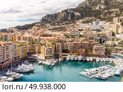 Monaco Fontvieille cityscape Monte carlo French Riviera. Стоковое фото, агентство Ingram Publishing / Фотобанк Лори