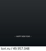 Happy New Year 2020 Text Design logo. Стоковая иллюстрация, иллюстратор Максим Гребешков / Фотобанк Лори