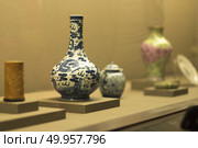 TAIPEI, TAIWAN - November 24 : Antiques are displayed in Taipei’s National Palace Museum on November 24, 2016 in Taipei, Taiwan, Asia. Редакционное фото, агентство Ingram Publishing / Фотобанк Лори