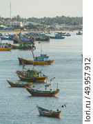 Fishing village in Mui Ne, Vietnam, Southeast Asia. Стоковое фото, агентство Ingram Publishing / Фотобанк Лори
