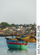 Fishing village in Mui Ne, Vietnam, Southeast Asia. Стоковое фото, агентство Ingram Publishing / Фотобанк Лори