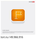 Flag mark icon. Стоковая иллюстрация, агентство Ingram Publishing / Фотобанк Лори