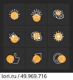 like , up , not allowed , crypto currency , money,  crypto , currency , icons , lock , unlock , graph , rate ,icon, vector, design,  flat,  collection, style, creative,  icons. Стоковая иллюстрация, агентство Ingram Publishing / Фотобанк Лори