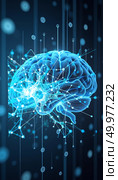 Нейросетевое программирование. Стоковое AI-изображение, AI-художник Инна Пецко / Фотобанк Лори