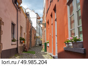 View of cobbled streets . Brussels is the capital of Belgium and the de facto capital of the European Union.. cobbled streets of Brussels. Стоковое фото, агентство Ingram Publishing / Фотобанк Лори