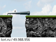 Watchers and doers and a business concept for taking action and opportunity or observing on the sidelines compared an active role with 3D illustration elements. Стоковое фото, агентство Ingram Publishing / Фотобанк Лори