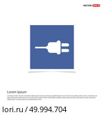 Plug-in Icon - Blue photo Frame. Стоковая иллюстрация, агентство Ingram Publishing / Фотобанк Лори