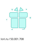 Giftbox icon design vector. Стоковая иллюстрация, агентство Ingram Publishing / Фотобанк Лори