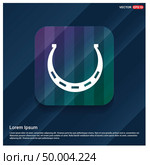 Horse Shoe Icon. Стоковая иллюстрация, агентство Ingram Publishing / Фотобанк Лори