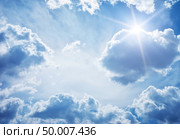 Blue skylight. Composition of nature. Стоковое фото, агентство Ingram Publishing / Фотобанк Лори